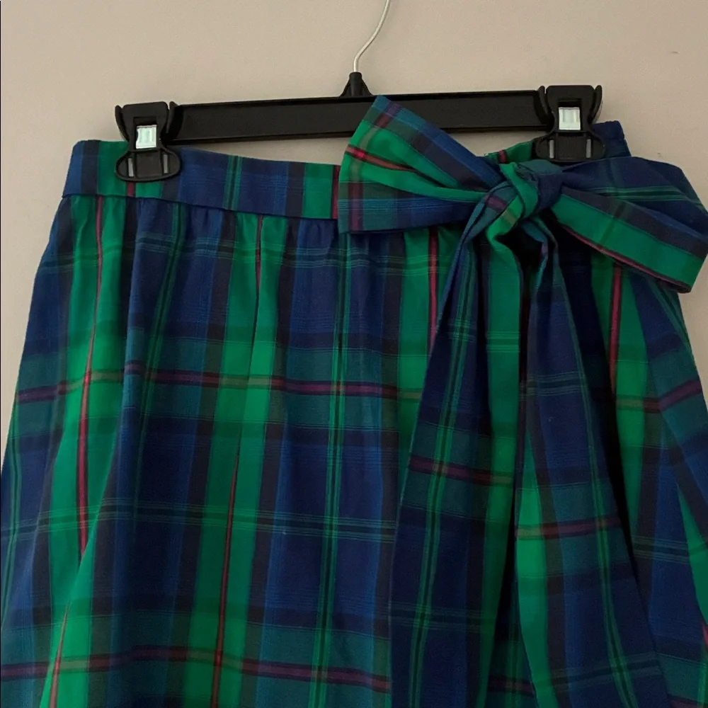 J Crew Plaid Maxi Skirt - Picture 5 of 7